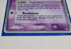 Pokemon TCG Mr.Mime Ex 110/112 Holo Rare Firered & Leafgreen 2004 Card - Image 2