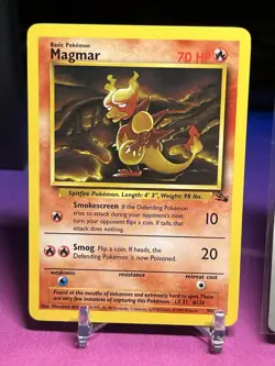 Pokemon Card Lot - Magmar - Base Set 2/Fossil - Lp - Image 2