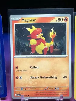 Pokemon Card Lot - Magmar - Base Set 2/Fossil - Lp - Image 4