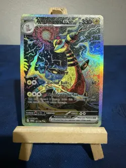 Dark Ampharos Pokemon Card DISPLAY ART CARD - Image 1