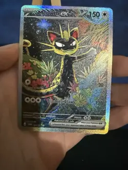 Dark Meowth Pokemon Card DISPLAY ART CARD - Image 2