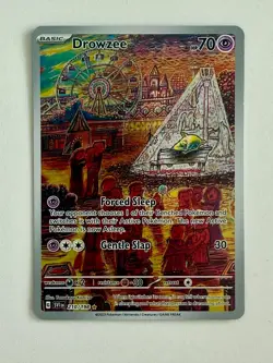 Pokemon TCG Drowzee 210/198 Illustration Rare SV01 Base Set English NM - Image 1