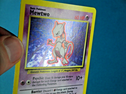 ✨ HOLOGRAPHIC MEWTWO ✨ | 1999 WOTC | Vintage Pokemon | Base Set Holo | 10/102 | - Image 1