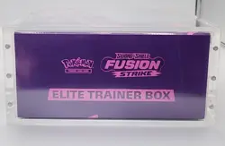 Pokemon TCG: Sword & Shield Fusion Strike Elite Trainer Box ETB (Sealed) + Case - Image 5