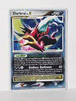 Darkrai LV.X - DP19 - Pokemon D&P 2008 Spring Collector Tin Promo Ultra Rare LP - Image 1