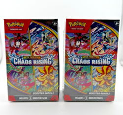 2x Pokemon Chaos Rising Booster Bundle Boxes - Factory Sealed Boxes - Image 1