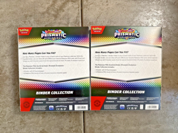 2x Pokemon TCG: Scarlet & Violet Prismatic Evolutions Binder Collection Sealed - Image 2