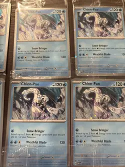 (LOT OF 18) Pokemon Paradox Rift Chien-Pao 057/182 Cosmos Sealed Promo Knockout - Image 3