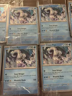 (LOT OF 18) Pokemon Paradox Rift Chien-Pao 057/182 Cosmos Sealed Promo Knockout - Image 4