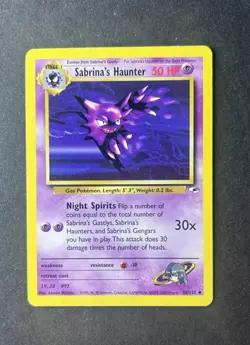 Pokemon Gym Challenge - Sabrina's Haunter 58/132 - Image 2