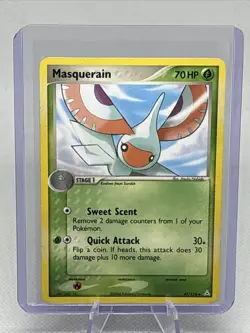 Pokemon TCG Holon Phantoms #47 Masquerain 2006 Grass Uncommon MP - Image 1