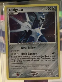 Dialga DP26 Holographic Black Star Promo Pokemon TCG MP 3 - Image 1