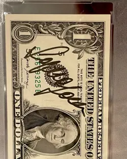 Sophia Loren Autograph (PSA 10) GEM-MINT Signed Currency /Crispy Note - Image 2