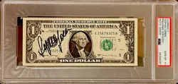 Sophia Loren Autograph (PSA 10) GEM-MINT Signed Currency /Crispy Note - Image 5