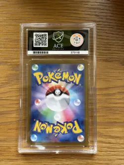 Glaceon ex 206/187 SAR Holo Japanese Terastal Festival ex Ace Grading 10 - Image 2