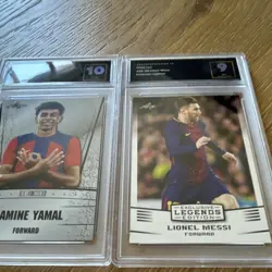 Soccer Royalty Lamine Yamal Haaland 2-Messi ALL Graded Lot 4 Cards! 2x 10 2x 9 - Image 3