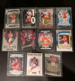 Bo Nix 10 card lot - all rookies - Image 1