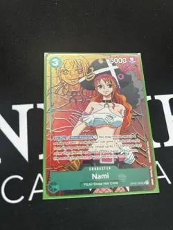 One Piece TCG Nami SR Alt Art English Card Paramount War OP02-036 - Image 1