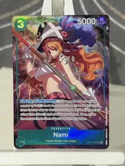 Nami OP02-036 Alt Art Paramount War One Piece TCG English - Image 1
