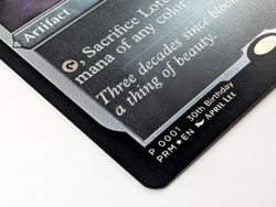 Magic the Gathering LOTUS PETAL 30th Anniversary Etched Foil Promo NM - Image 5