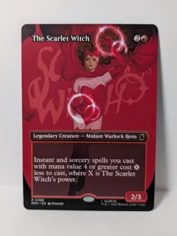 The Scarlet Witch - Borderless - Marvel MSH - NM - MTG - Image 1