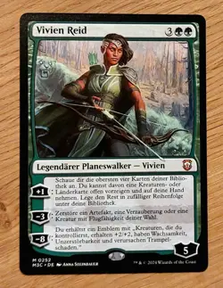 MtG Magic: Vivien Reid, Planeswalker, DEUTSCH, Mythic - Image 1