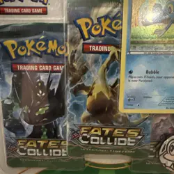 Pokemon TCG: XY Fates Collide Expansion 3 Pack - Coin and Froakie Promo New (B) - Image 2