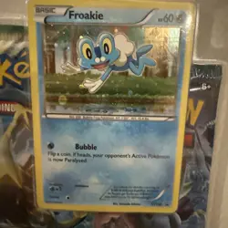 Pokemon TCG: XY Fates Collide Expansion 3 Pack - Coin and Froakie Promo New (B) - Image 4