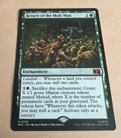 MTG - Return of the Mole Man - Marvel Super Heroes Commander - Image 1