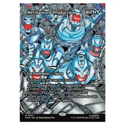 Magic The Gathering Marvel Super Heroes - Mechanized Production - 0057 Non-Foil - Image 1