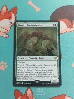 MTG Magic the Gathering - Bloated Contaminator - Phyrexia All Will Be One - Image 1
