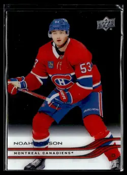 2025-26 Upper Deck Extended Series Hockey Clear Cut #566 Noah Dobson - Image 1