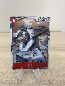 Pell SR OP04-013 M PF OPTCG One Piece Kingdoms Of Intrigue Series - Image 1