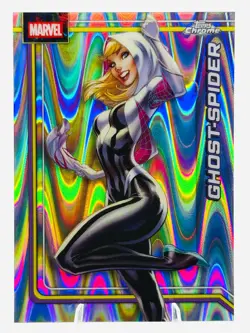 GHOST-SPIDER - SP RAYWAVE REFRACTOR #042 - 2026 Topps Chrome Marvel - Image 1