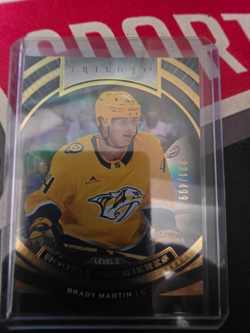 Brady Martin [Rookie] #T-7 Trilogy Level 2 /499 2025-26 Upper Deck Extended - Image 1