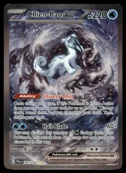 Pokemon Cards Chien-Pao ex 261/193 Paldea Evolved Special Illustration Rare NM - Image 1