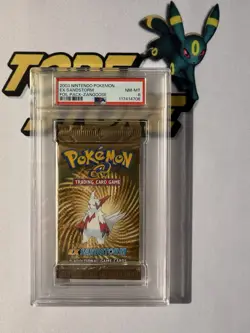 Pokemon Booster Pack Ex Sandstorm 2003 Foil Pack Sealed PSA 8 NM/M WOTC ENG - Image 3