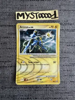 Carte Pokemon Arceus AR6 Platine Arceus Francais Occasion - Image 1