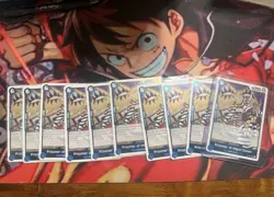 LOT of 10 - Prisoner of Impel Down OP16-042 One Piece TCG Rare Playset - Image 1