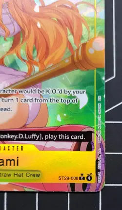 One Piece - Nami St29-008 Alt-Art - Image 4