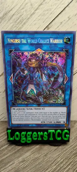 Yu-Gi-Oh! Ningirsu the World Chalice Warrior / MP18 EN068 1st Edition LP - Image 1