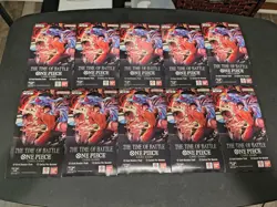 The Time of Battle Booster Pack One Piece Card Game English OP16 x10 - Image 1