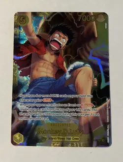 Monkey.D.Luffy - OP15-119 Adventure on Kami's Island SEC One Piece - NM/MINT - Image 2