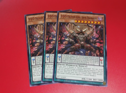 YuGiOh D/D/D Oblivion King Abyss Ragnarok x3 SP17-EN029 1st Edition Common - Image 1