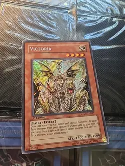 Yu-Gi-Oh! TCG Victoria Stardust Overdrive SOVR-EN093 1st Edition Secret Rare - Image 1