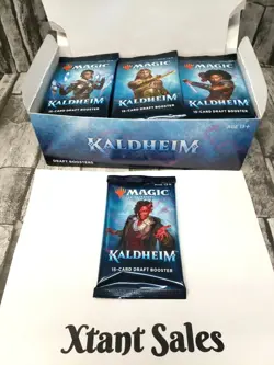 Magic the Gathering TCG Kaldheim 15-Card Draft Single Pack MTG From Booster Box 630509907618 - Image 1