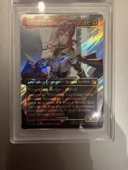 Lightning Army of One Borderless Surge Foil Magic: The Gathering Final Fantasy - Image 1
