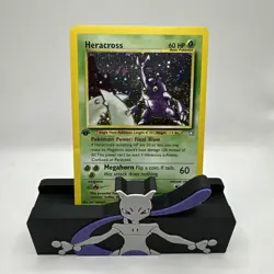 Heracross 1st Edition Neo Genesis 6/111 Holo Rare 2000 Pokemon Card - Image 1