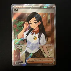 Eri 136/131 Sv: Prismatic Evolutions Holo Pokemon Card Full Art Trainer - Image 1