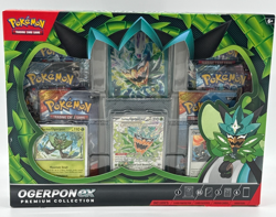Pokemon TCG Ogerpon ex Premium Collection Box Sealed w/ 6 Packs & Promo Cards - Image 1